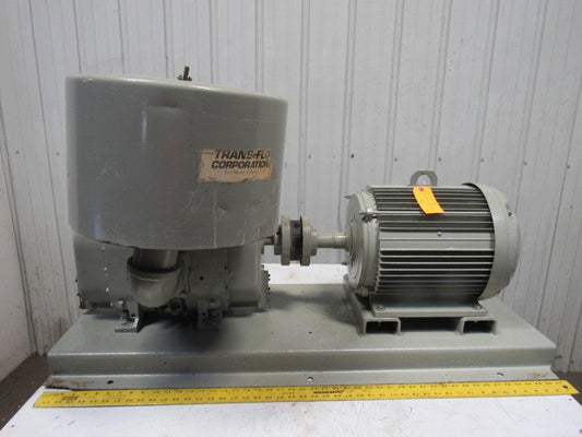 Trans-Flo 20Hp 3500RPM 230/460V Motor 3" Positive Displacement Blower Package
