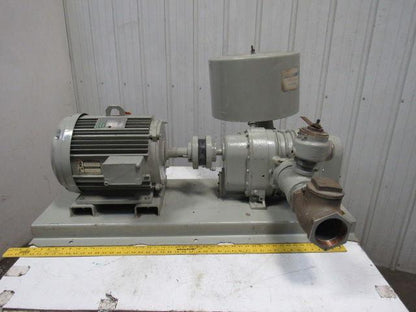 Trans-Flo 20Hp 3500RPM 230/460V Motor 3" Positive Displacement Blower Package