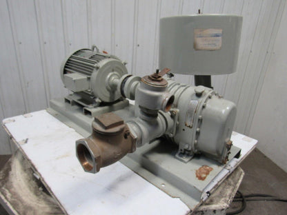 Trans-Flo 20Hp 3500RPM 230/460V Motor 3" Positive Displacement Blower Package