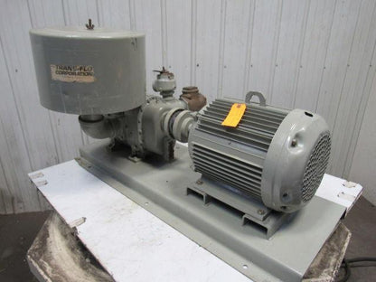Trans-Flo 20Hp 3500RPM 230/460V Motor 3" Positive Displacement Blower Package