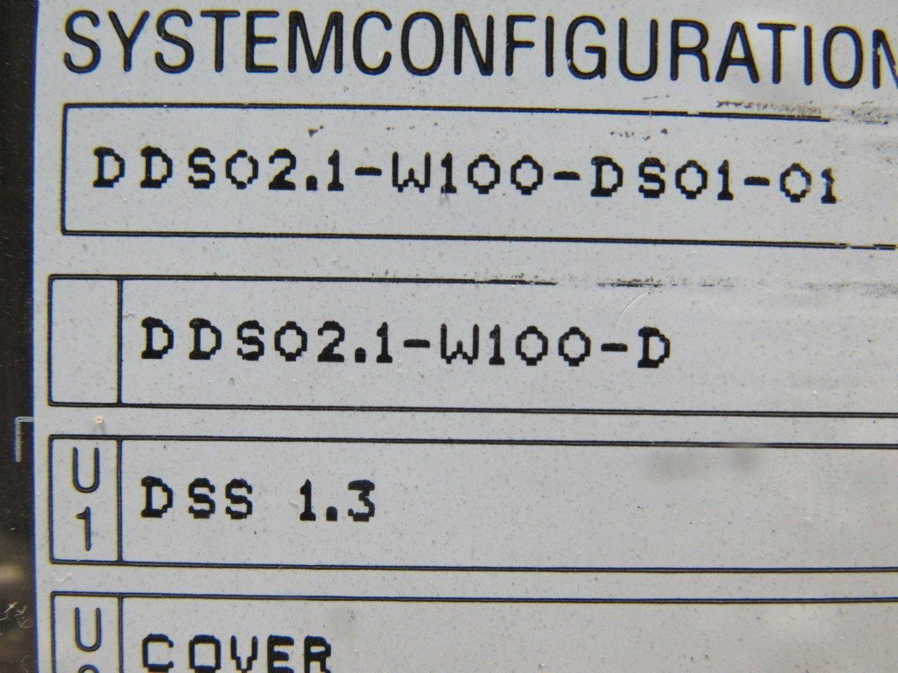 Indramat DDS02.1-W100-D 300VDC Digital AC Servo Controller