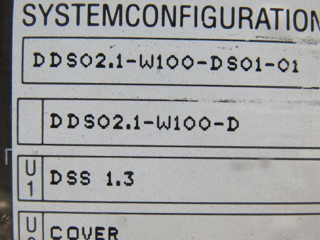 Indramat DDS02.1-W100-D 300VDC Digital AC Servo Controller