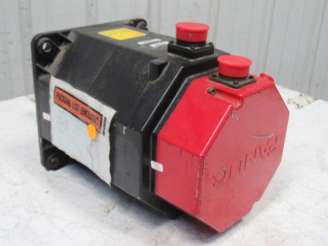 Fanuc A06B-0353-B831 135V 38Nm Stall Torque 3Ph Permanent Magnet AC Servo Motor