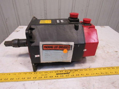 Fanuc A06B-0353-B831 135V 38Nm Stall Torque 3Ph Permanent Magnet AC Servo Motor