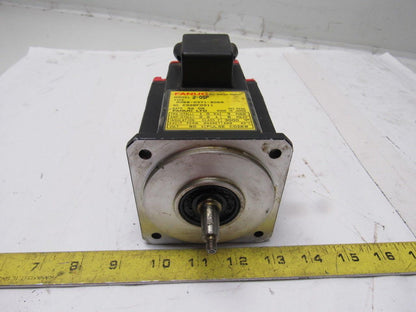 Fanuc A06B-0371-B069 90V 1.0Nm Stall 3Ph 3000RPM Perm Magnet AC Servo Motor