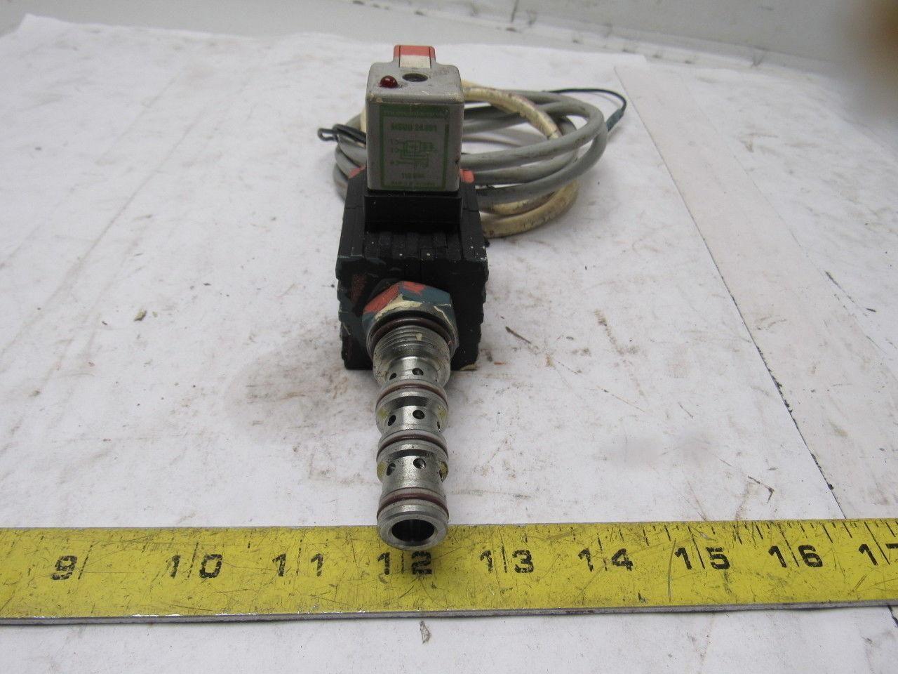 Continental Hydraulics CEMDV-10-4A-0-115AC Solenoid Valve 4-way Direct Acting