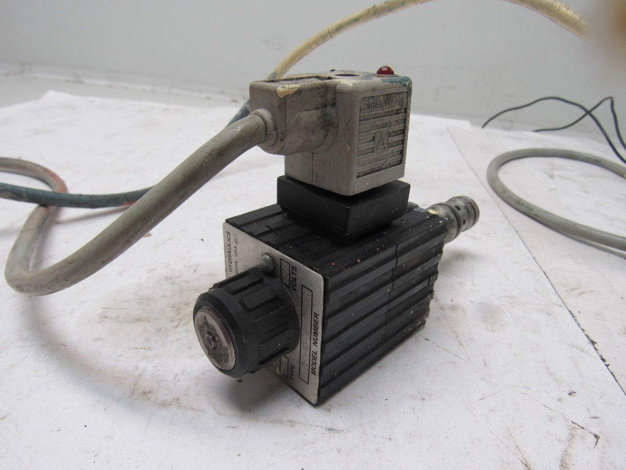 Continental Hydraulics CEMDV-10-3D--115AG SOLENOID VALVE 3-WAY DIRECT ACTING