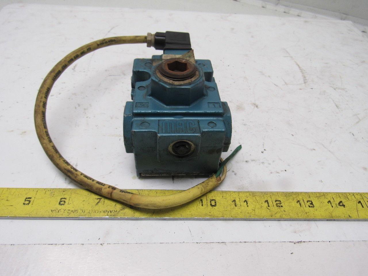 Mac 56C-32-111JB Pneumatic Solenoid Valve 3/8" ports 120V