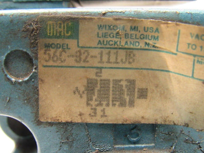 Mac 56C-32-111JB Pneumatic Solenoid Valve 3/8" ports 120V
