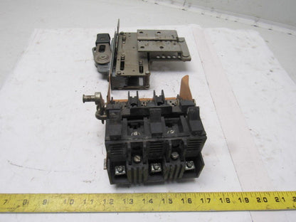 Cutler Hammer C360NC 30A 3 Pole Disconnect Switch W/Operator