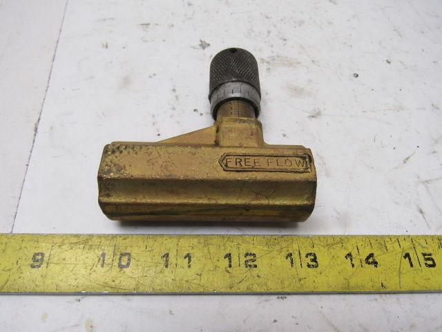 Schrader 337-1003 15-140 PSI Metered Flow Control Valve 1/2" Lot Of 2