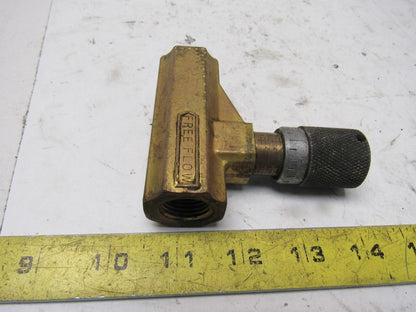 Schrader 337-1003 15-140 PSI Metered Flow Control Valve 1/2" Lot Of 2