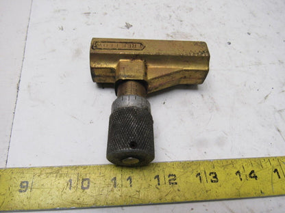 Schrader 337-1003 15-140 PSI Metered Flow Control Valve 1/2" Lot Of 2