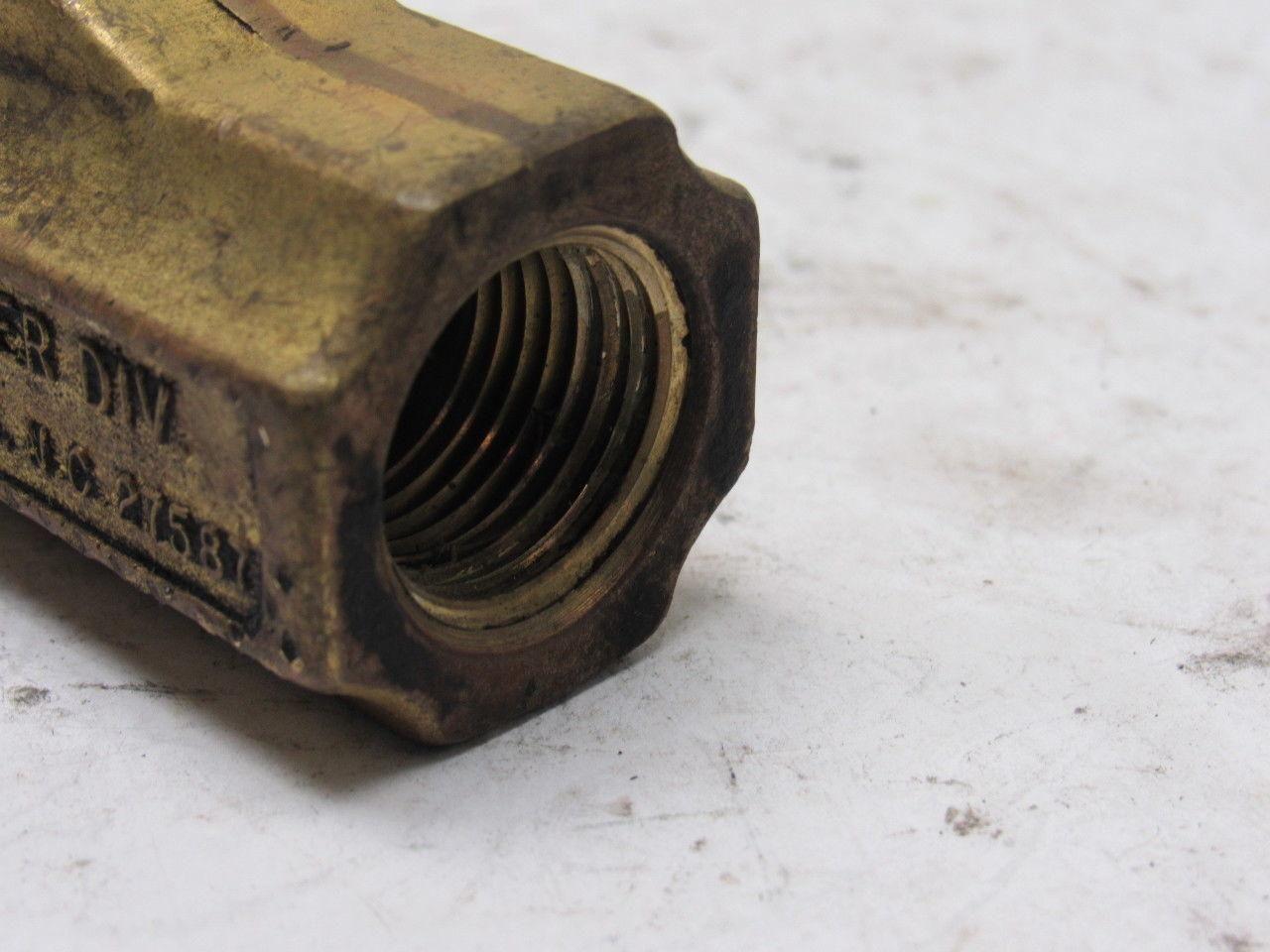 Schrader 337-1003 15-140 PSI Metered Flow Control Valve 1/2" Lot Of 2