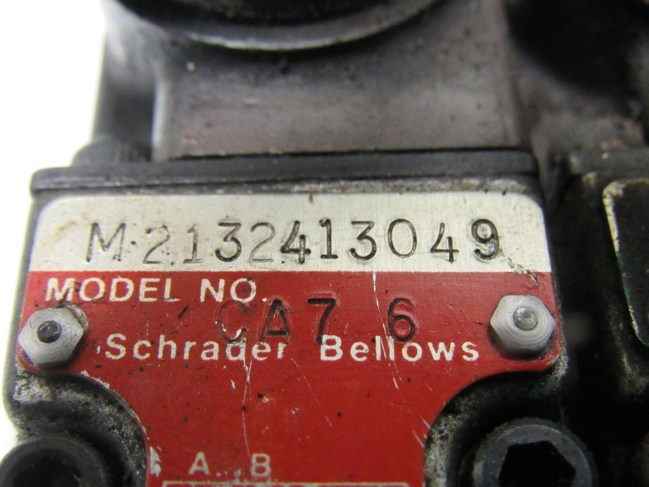 Shrader Parker M2132413049 4/2 Air Valve Bank 24V DC Coils Manifold