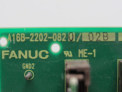 Fanuc A16B-2202-0820/02B Circuit Board Card PLC