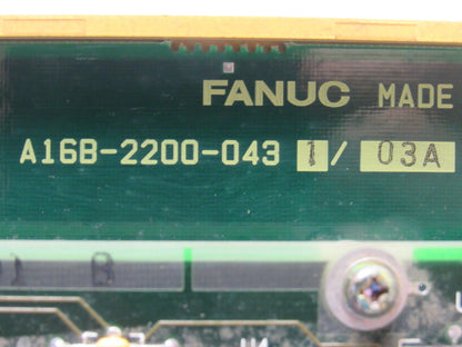 Fanuc 96635301 A16B-2200-0431/03A Remoter I/O Interface Module Card