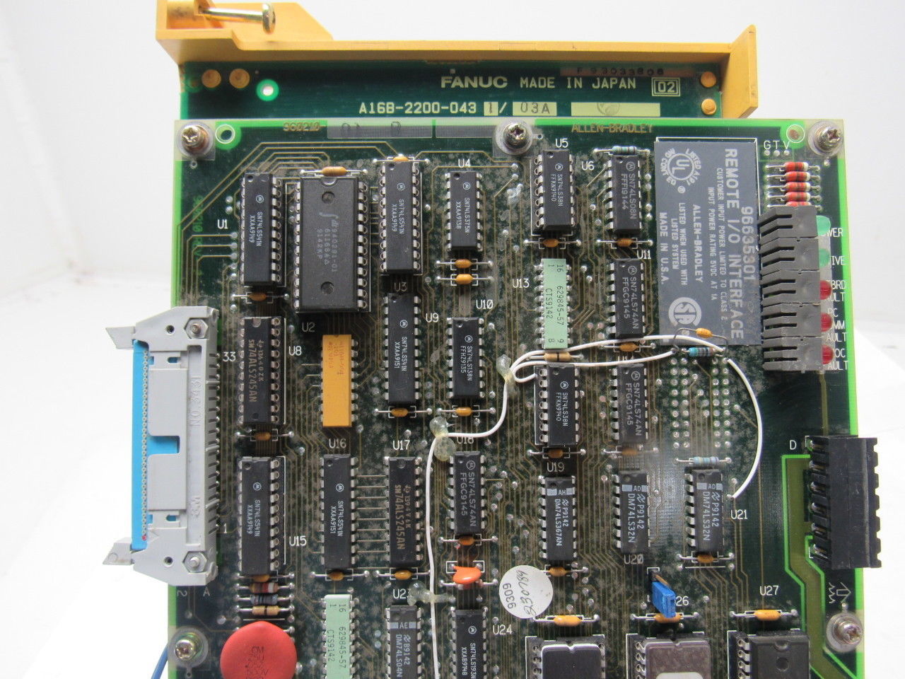 Fanuc 96635301 A16B-2200-0431/03A Remoter I/O Interface Module Card