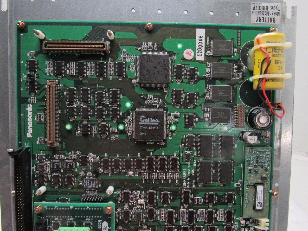 Panasonic ZUEP55854 Circuit Board  From a YA-1PAP1 Robot Axis Controller