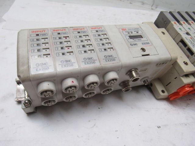SMC EX250 Manifold Assembly (11) SV2300-5FV (4) IE2 (1) SDN1 Panasonic Robot