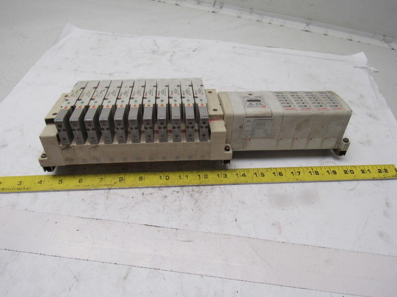 SMC EX250 Manifold Assembly (11) SV2300-5FV (4) IE2 (1) SDN1 Panasonic Robot