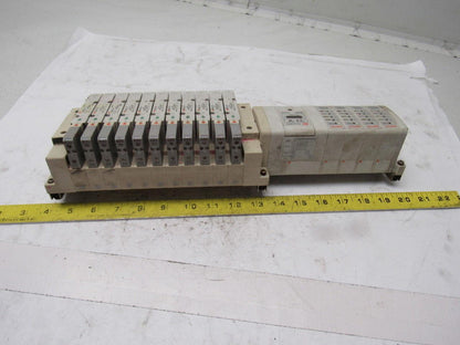 SMC EX250 Manifold Assembly (11) SV2300-5FV (4) IE2 (1) SDN1 Panasonic Robot