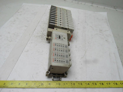 SMC EX250 Manifold Assembly (11) SV2300-5FV (4) IE2 (1) SDN1 Panasonic Robot