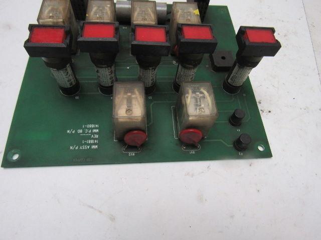 MMI Assembly P/N 141881-1 MMIPC Board P/N 141880-1 Relay Switch Operator Board
