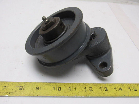 Browning 4-1/2" Cast Iron Drive Tightener W/4-1/2" Flat Face Pulley