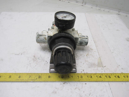 Devilbiss HLT-510 Pneumatic Filter Regulator 1/2" In 1/4" out 250 PSI max.
