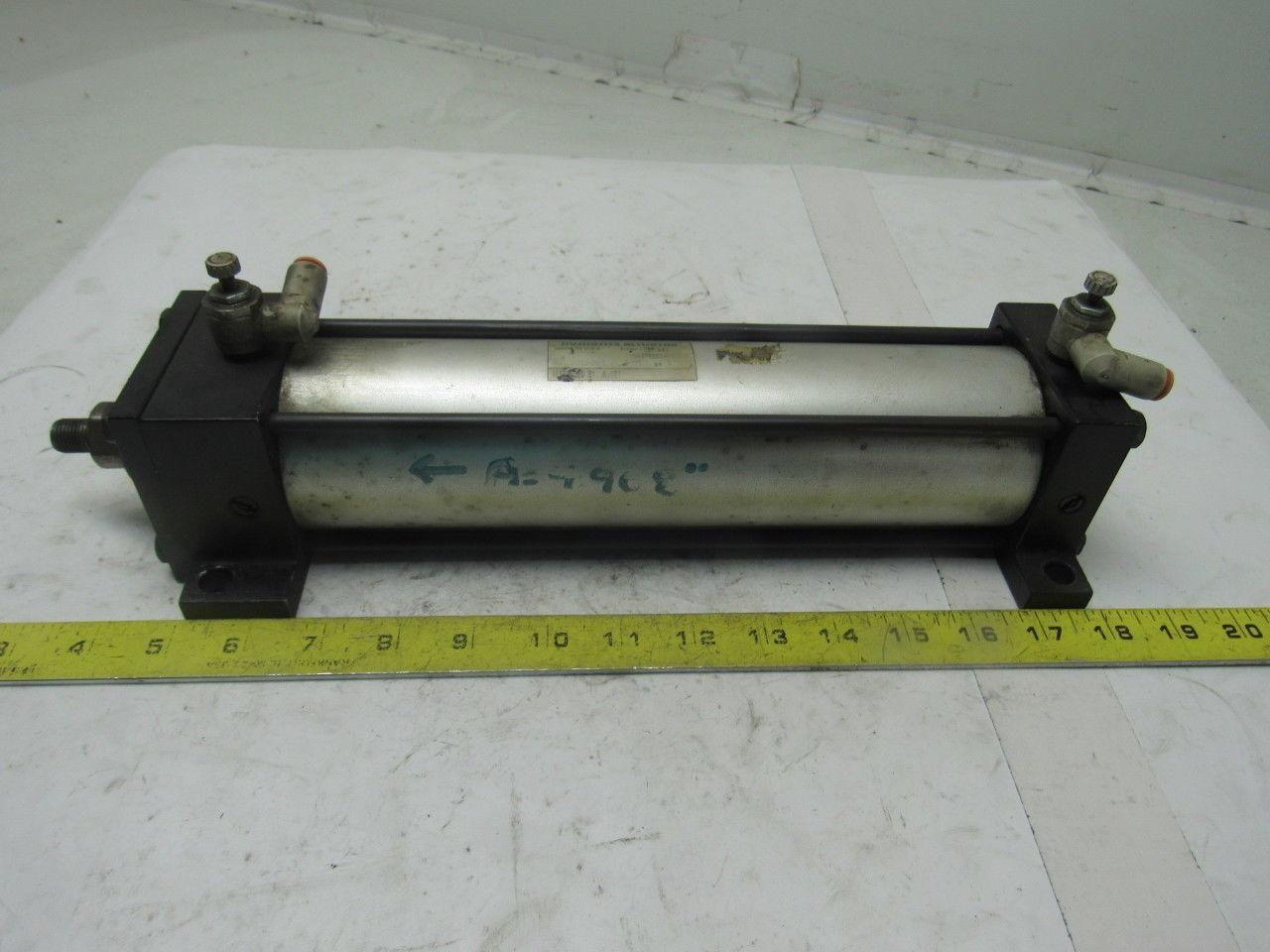 Pneumatics Pneumatic Air Tie Rod Cylinder 2-1/2" Bore 9" Stroke