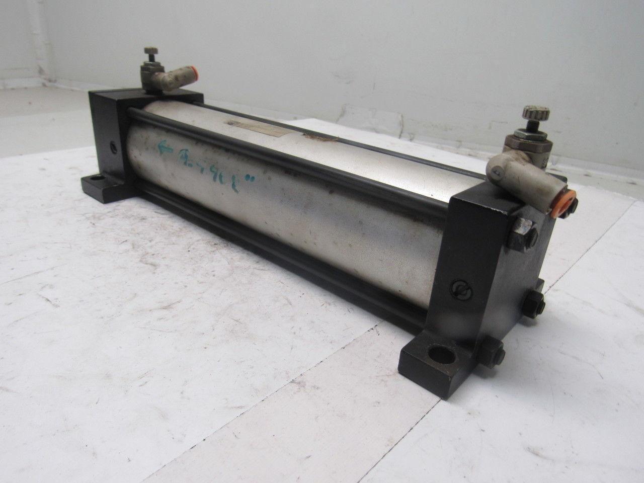 Pneumatics Pneumatic Air Tie Rod Cylinder 2-1/2" Bore 9" Stroke