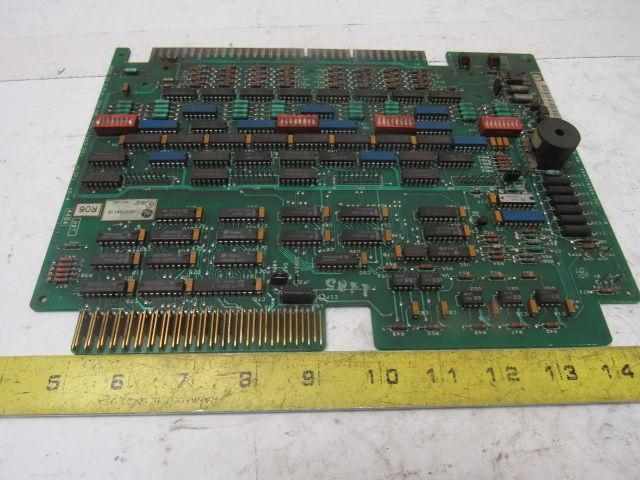 GE Fanuc IC600YB811D Series Six 10-50VDC/5VDC Input Module Card Circuit Board