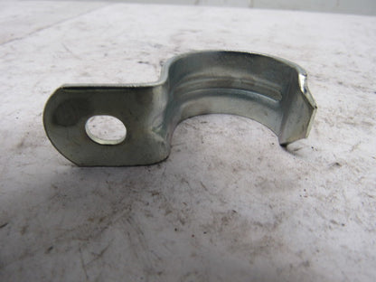 1" One Hole Plated Conduit/Pipe Hanger Clamp lot of 45