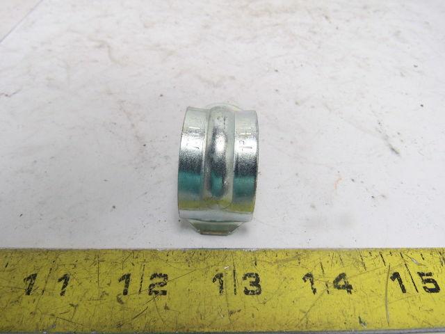 1" One Hole Plated Conduit/Pipe Hanger Clamp lot of 45