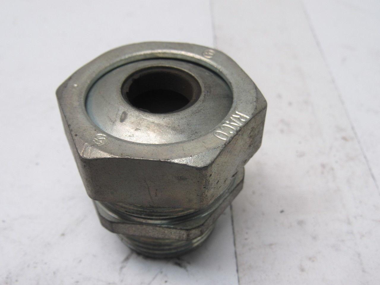 Raco Cord Grip Connector 1" NPT 0.700-0.600 Lot of 16