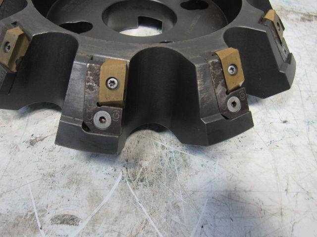 Ingersoll 6D2G08R02 Max-I-Shear 8" Indexing 45° Face Mill 10 Insert 2-1/2" Arbo