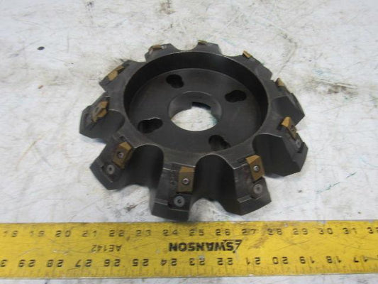 Ingersoll 6D2G08R02 Max-I-Shear 8" Indexing 45° Face Mill 10 Insert 2-1/2" Arbo