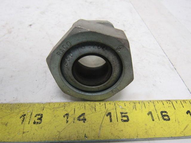 Raco Cord Grip Connector 1" NPT .850-.700 Lot of 6