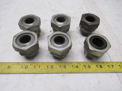 Raco Cord Grip Connector 1" NPT .850-.700 Lot of 6