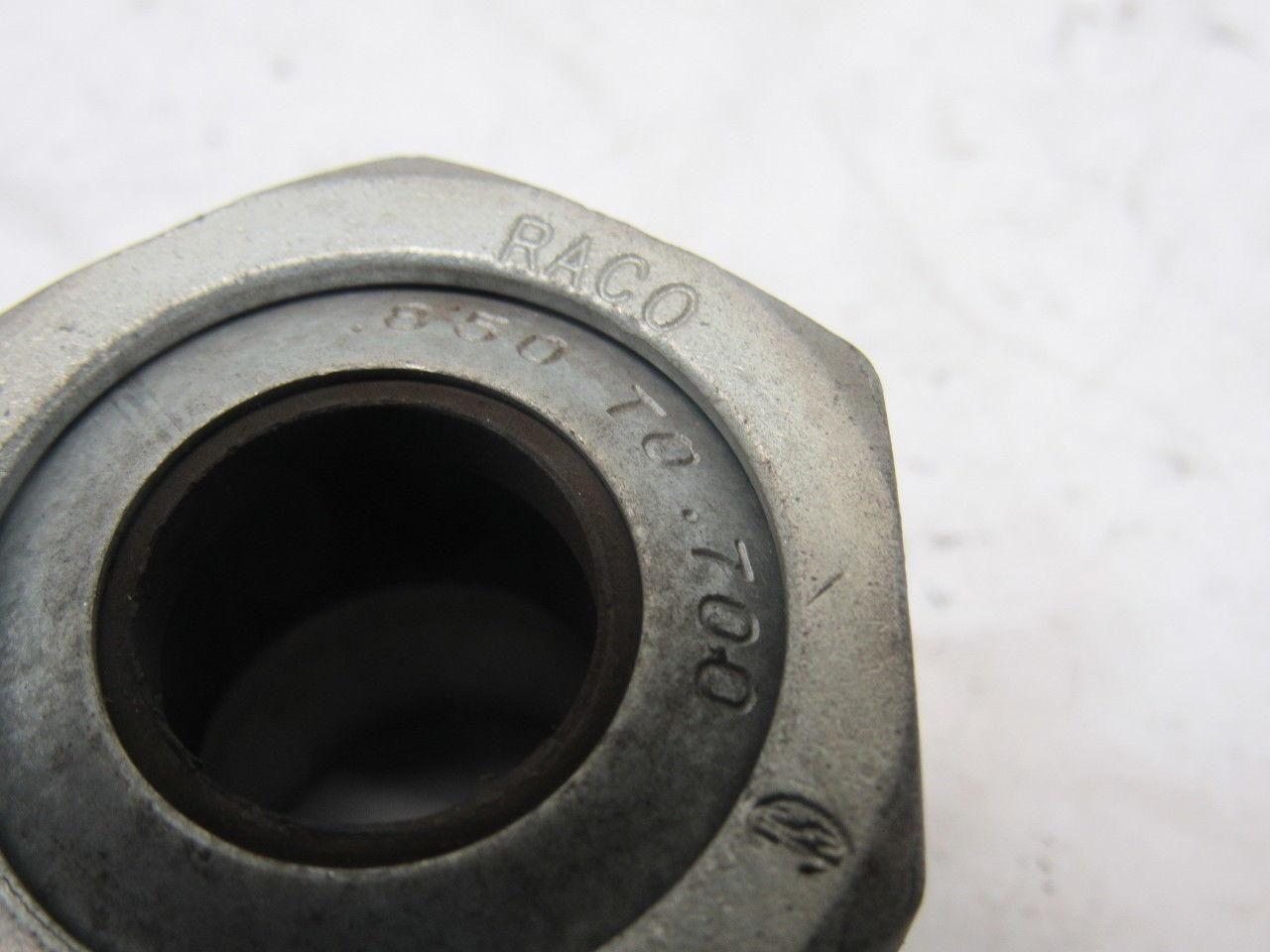 Raco Cord Grip Connector 1" NPT .850-.700 Lot of 6