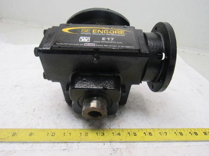 Winsmith E17MSFS5DR48C.75 5:1 Ratio 1750RPM 2.69Hp Input 350RPM Output Gear Box