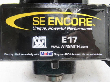 Winsmith E17MSFS5DR48C.75 5:1 Ratio 1750RPM 2.69Hp Input 350RPM Output Gear Box