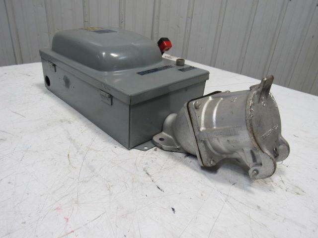 Square D Pyle H362AWK JRCBB-36036 60A 600V 3P Fused Disconnect W/ Style J Plug