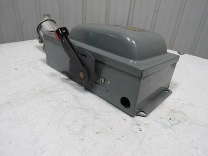 Square D Pyle H362AWK JRCBB-36036 60A 600V 3P Fused Disconnect W/ Style J Plug