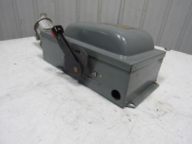 Square D Pyle H362AWK JRCBB-36036 60A 600V 3P Fused Disconnect W/ Style J Plug