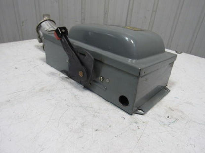 Square D Pyle H362AWK JRCBB-36036 60A 600V 3P Fused Disconnect W/ Style J Plug