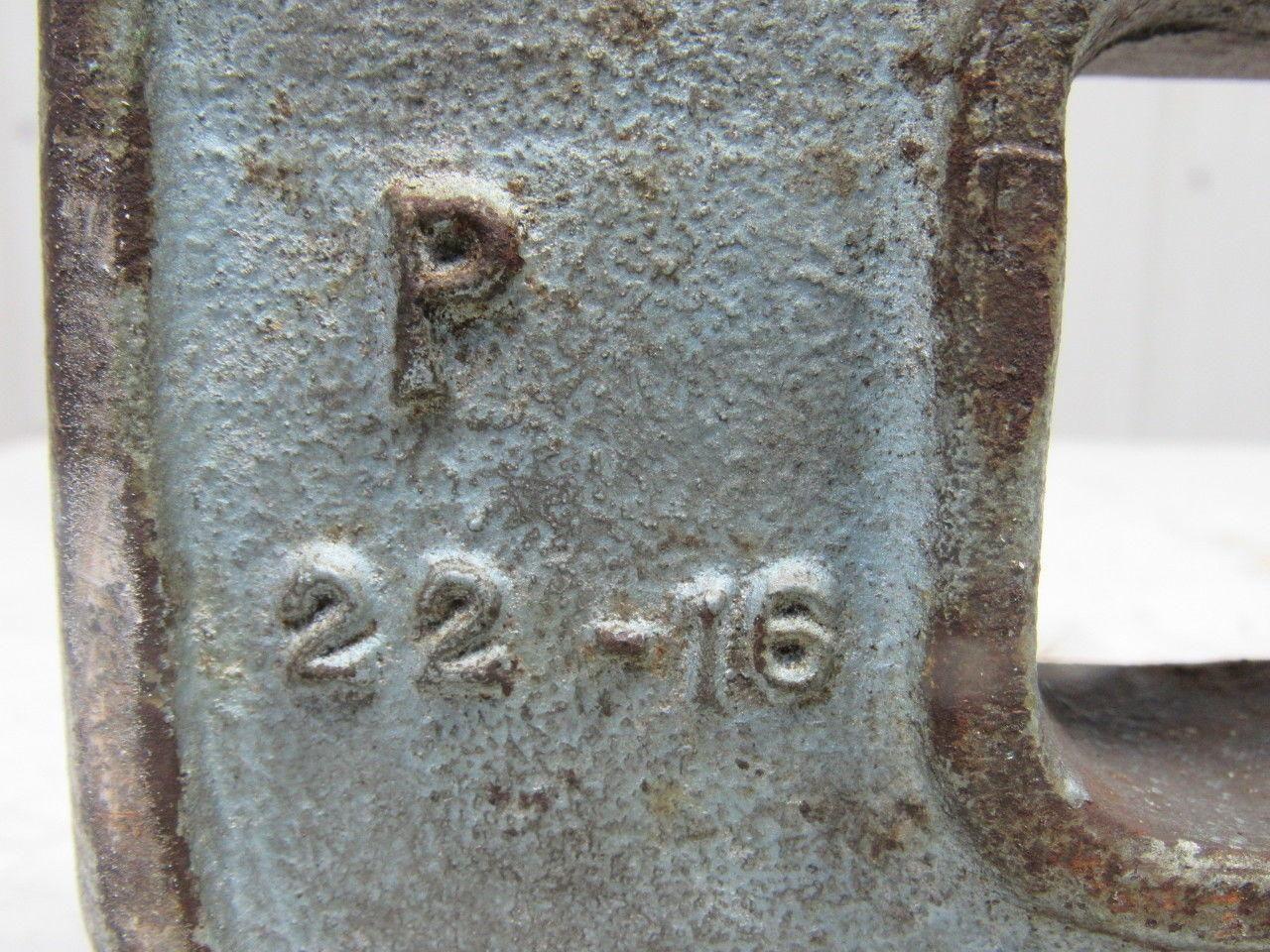 Toolset P22-16 16" Throat C Frame Punch Unit 5-1/4" Shut Height