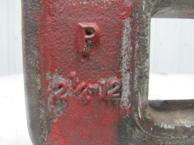 Toolset P2-1/4-12 12" Throat C Frame Punch Unit 6-1/4" Shut Height