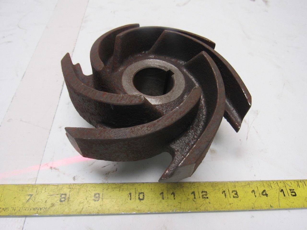 Gusher  Pumps 6" Impeller From PCL2X3-6SFH-CC-A Centrifugal Pump 1-1/4" Bore